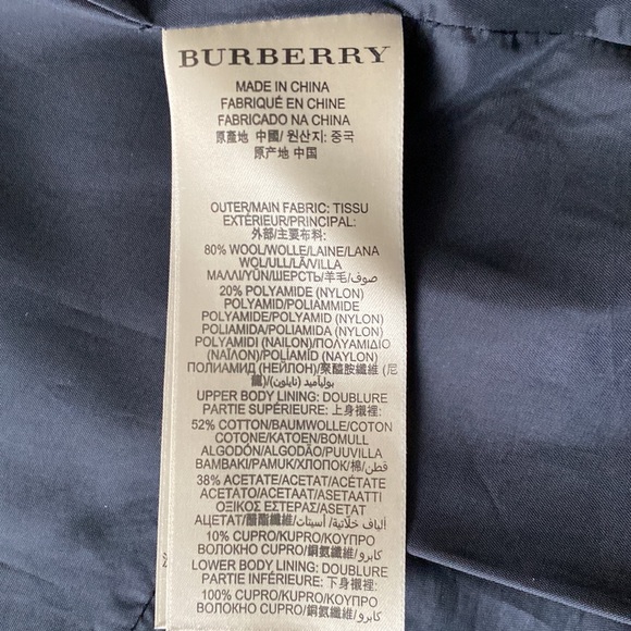 Burberry Wool Coat - Picture 8 of 8